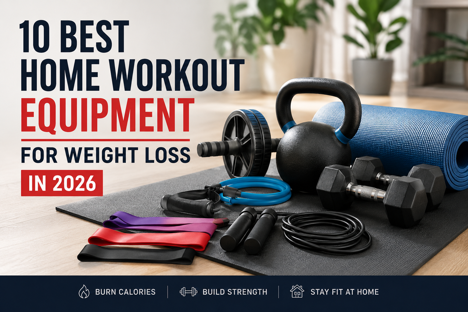 5 Best Home Workout Equipment for Weight Loss in 2026